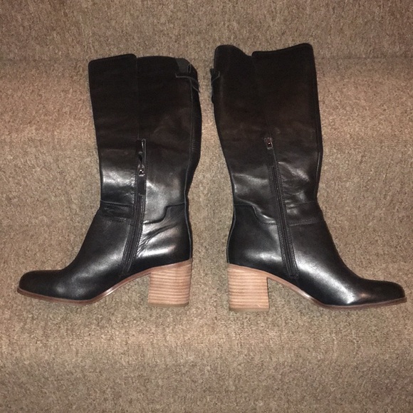 ♣️NWT Franco Sarto Genuine Leather Tall Boots - Picture 5 of 7